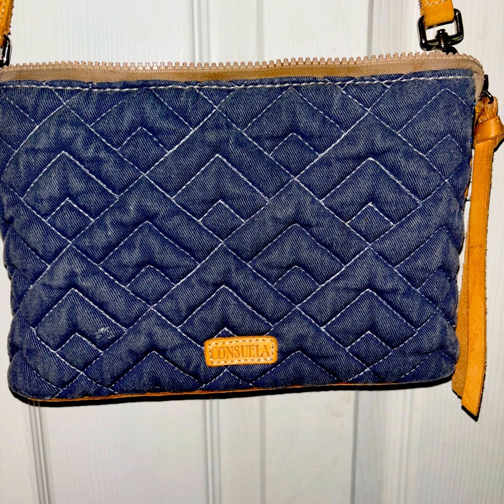 Used-like new Consuela Midtown Crossbody—-Denim!!!